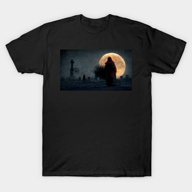 Moon Ceremony T-Shirt by DarkAgeArt